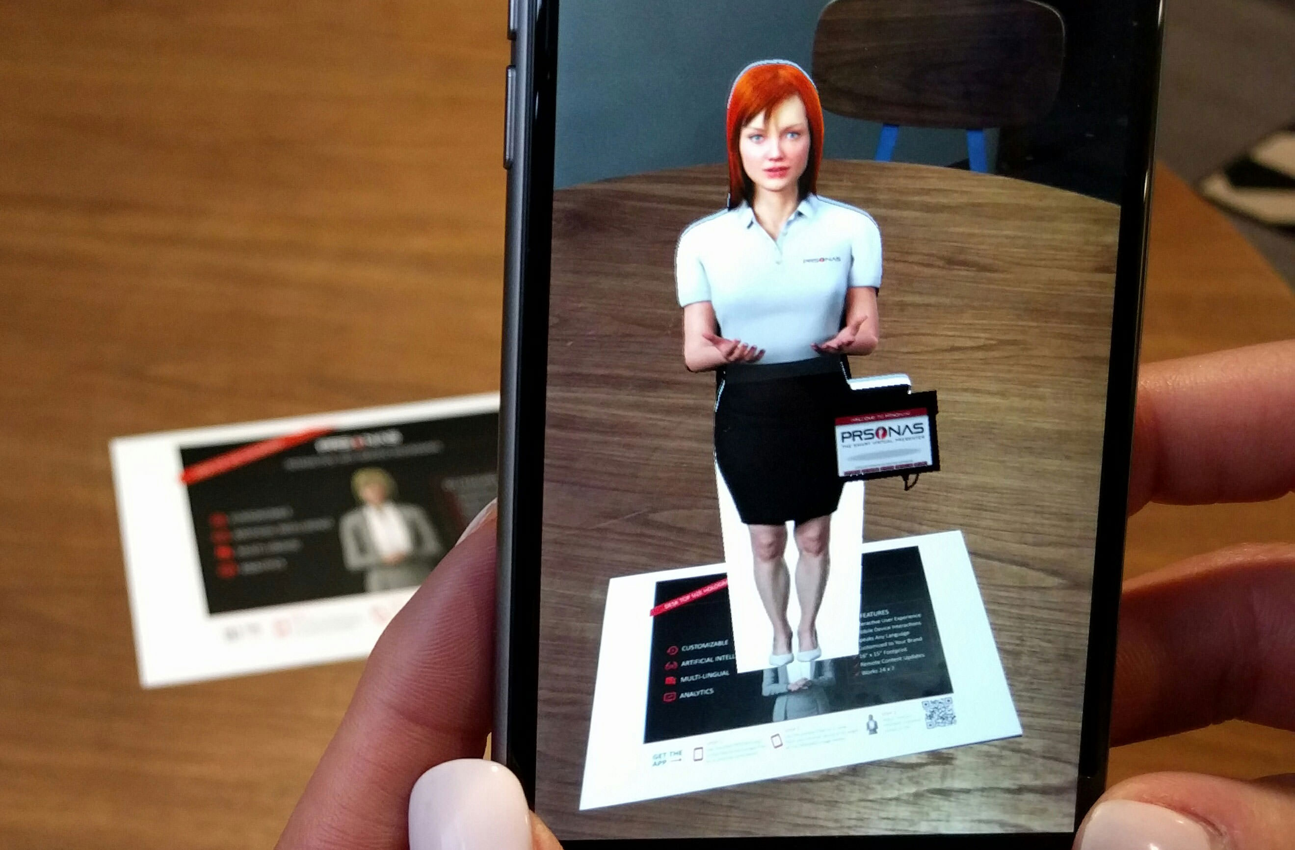 Augmented Reality App - Prsonas - G10